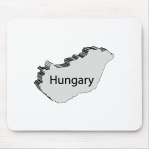 Ungern 3D Karta Musmatta