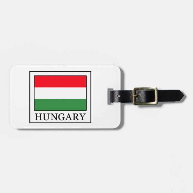 Ungern Bagagebricka (Horisontell Framsida)