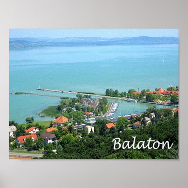 Ungern - Balaton - Poster (Framsidan)