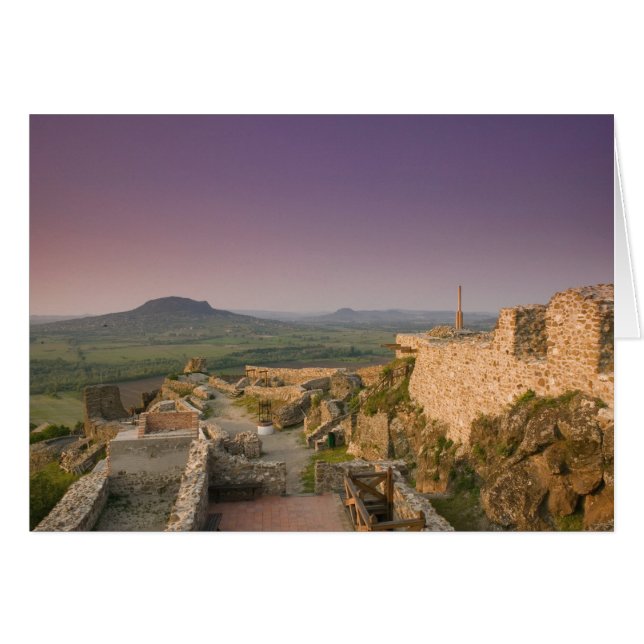 UNGERN, Balatonregionen Sjö, SZIGLIGET: Hälsningskort (Framsidan Horizontal)