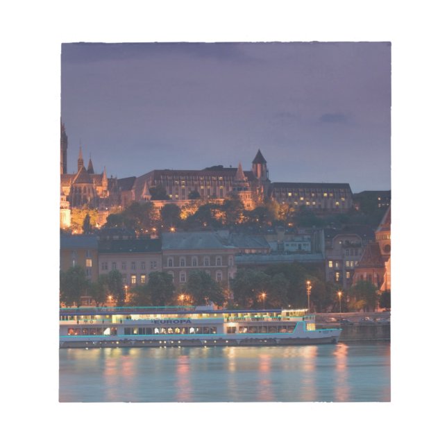 UNGERN, Budapest: Castle Backe, Calvinist Church Anteckningsblock (Framsida)