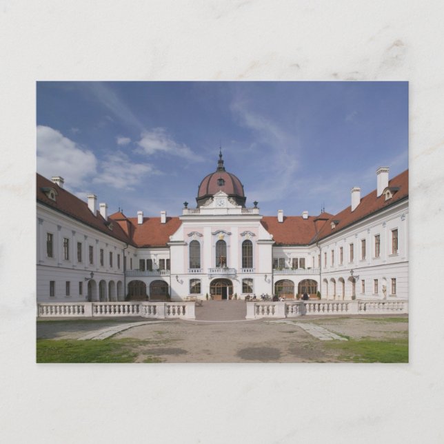 Ungern, Budapest, Godollo: Kunglig herrgård, Hem Vykort (Framsida)