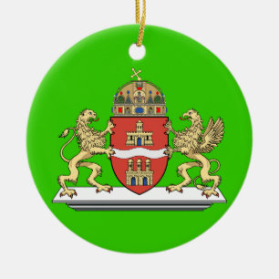 Ungern Budapest-julprydnad Julgransprydnad Keramik