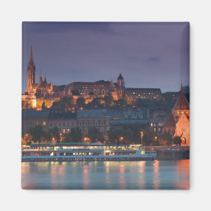 UNGERN, Budapest: Slottbacken, kalvinistkyrka Magnet
