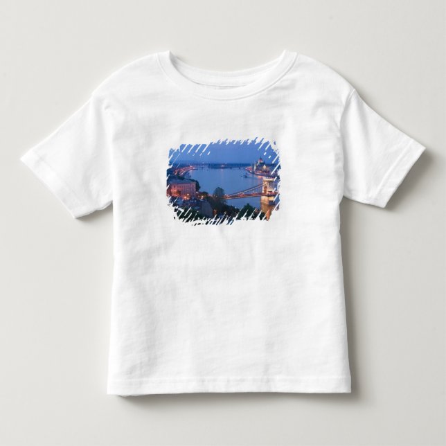 UNGERN, Budapest: Szechenyi (Kedje) Bron, 2 T Shirt (Framsida)