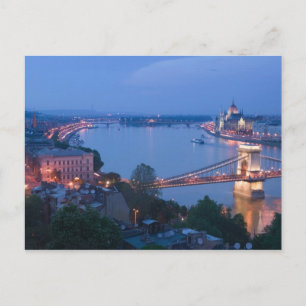 UNGERN, Budapest: Szechenyi (Kedje) Bron, 2 Vykort