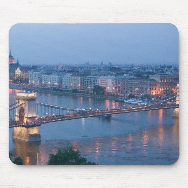 UNGERN, Budapest: Szechenyi (Kedje) Bron, 3 Musmatta (Framsidan)