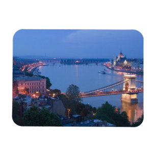 UNGERN, Budapest: Szechenyi (Kedjebro) Bro, 2 Magnet