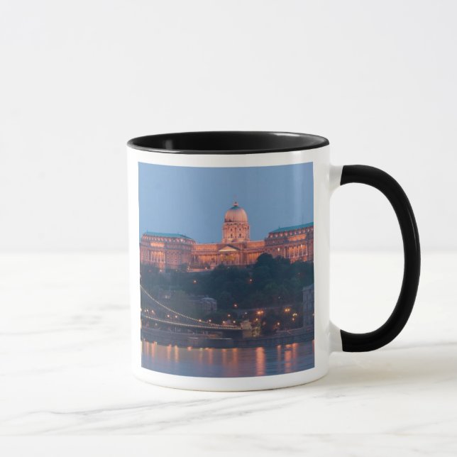 UNGERN, Budapest: Szechenyi (Kedjebro) Bron, Mugg (Höger)