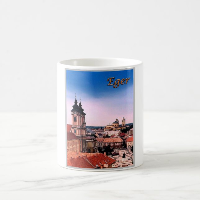 Ungern - Eger - Belvarosa - Kaffemugg (Center)