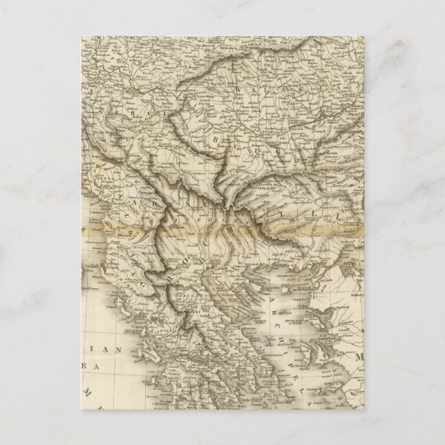 Ungern, Europeiska Turkiet Vykort (Framsida)