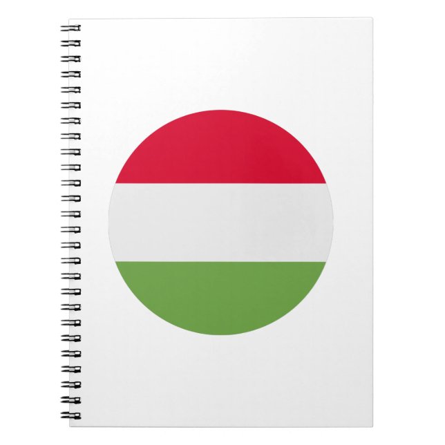 Ungern Flagga Anteckningsbok (Framsidan)