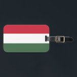 Ungern Flagga Bagagebricka<br><div class="desc">Ungern Flagga</div>