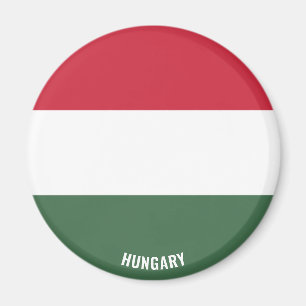 Ungern Flagga Charming Patriotic Magnet