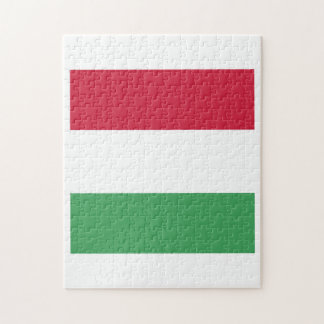 Ungern Flagga Emblem Pussel