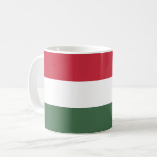Ungern Flagga Kaffemugg