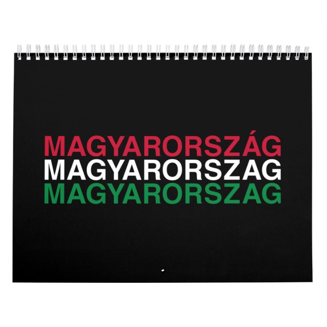 UNGERN Flagga Kalender (Omslag)
