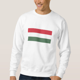 Ungern Flagga Lång Ärmad Tröja