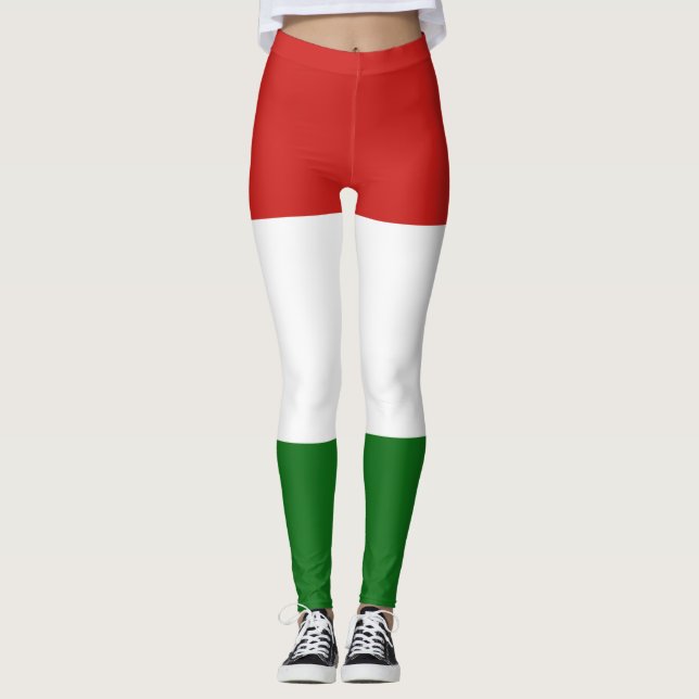 Ungern flagga leggings (Framsida)