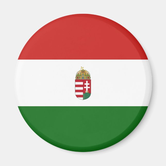 Ungern flagga magnet (Framsidan)