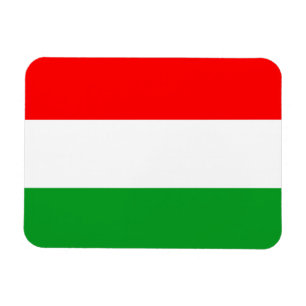 Ungern Flagga Magnet