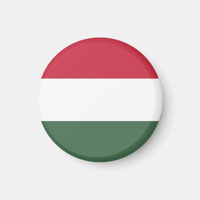Ungern flagga magnet (Framsidan)