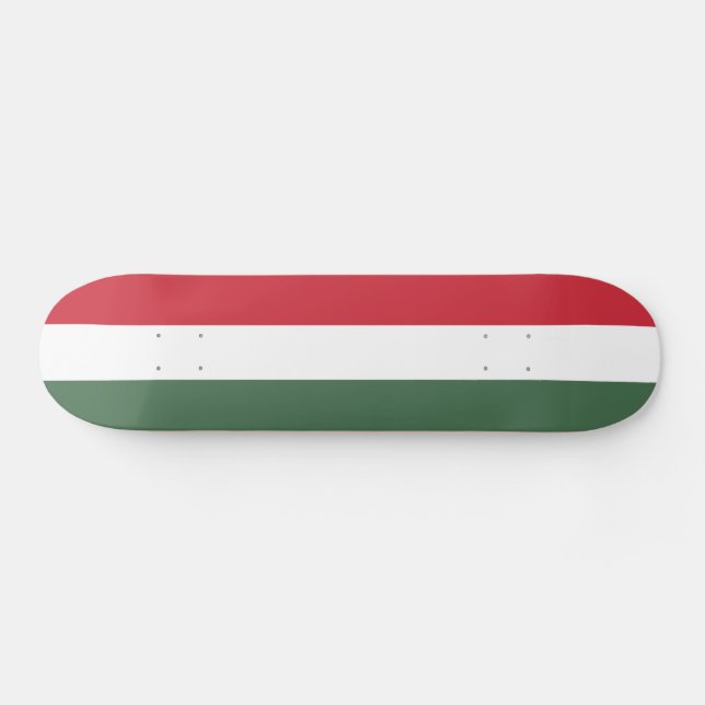Ungern Flagga Mini Skateboard Bräda 18,5 Cm (Horz)