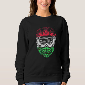 Ungern Flagga Mountain Bike Motorcle Helmet T Shirt