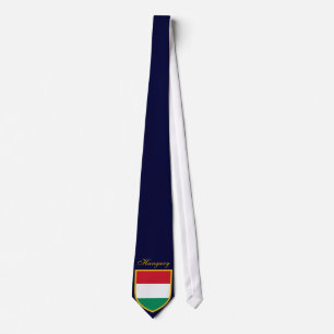 Ungern Flagga Neck Tie Slips