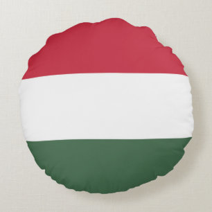 Ungern flagga rund kudde
