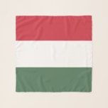 Ungern Flagga Sjal<br><div class="desc">Patriotisk flagga i Ungern.</div>