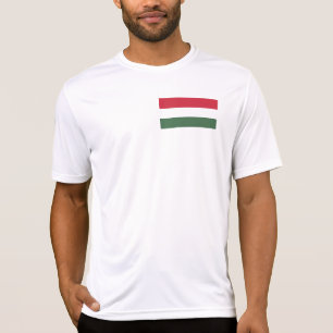 Ungern Flagga T Shirt