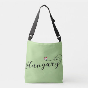 Ungern Heart Anpassade Bag, ungerska Axelväska