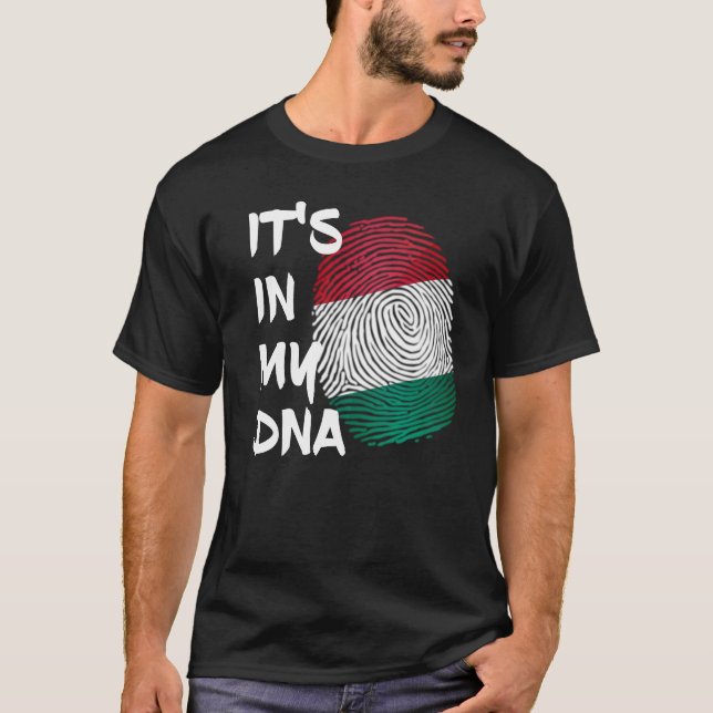 Ungern Heritage Hungary Roots T Shirt (Framsida)
