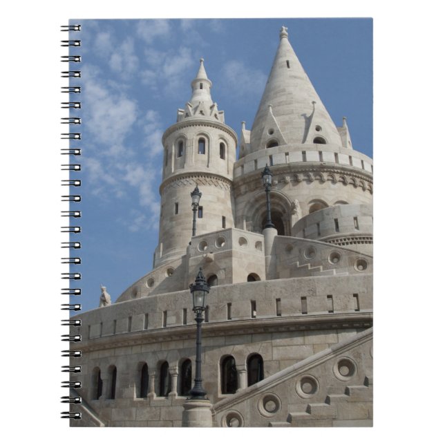 Ungern, huvudstad Budapest. Buda, Slott 2 Anteckningsbok Med Spiral (Framsidan)