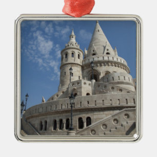 Ungern, huvudstad Budapest. Buda, Slott 2 Julgransprydnad Metall
