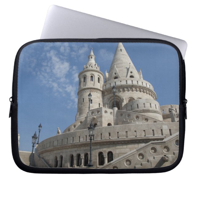 Ungern, huvudstad Budapest. Buda, Slott 2 Laptop Sleeve (Framsidan)