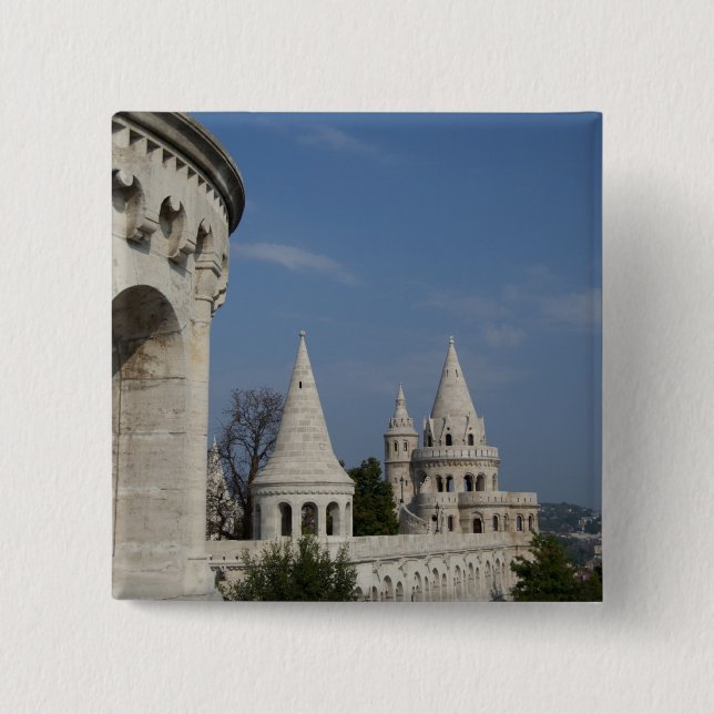 Ungern, huvudstad Budapest. Buda, Slott Knapp (Framsida)