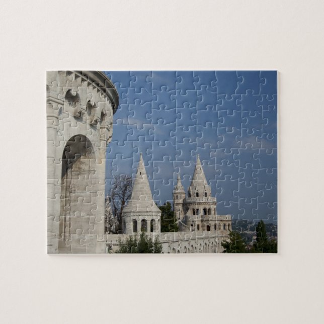 Ungern, huvudstad Budapest. Buda, Slott Pussel (Horisontell)