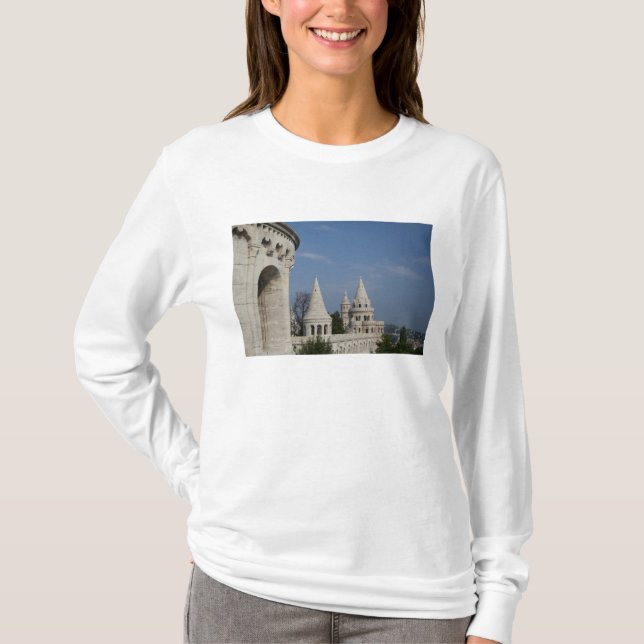 Ungern, huvudstad Budapest. Buda, Slott T-shirt (Framsida)