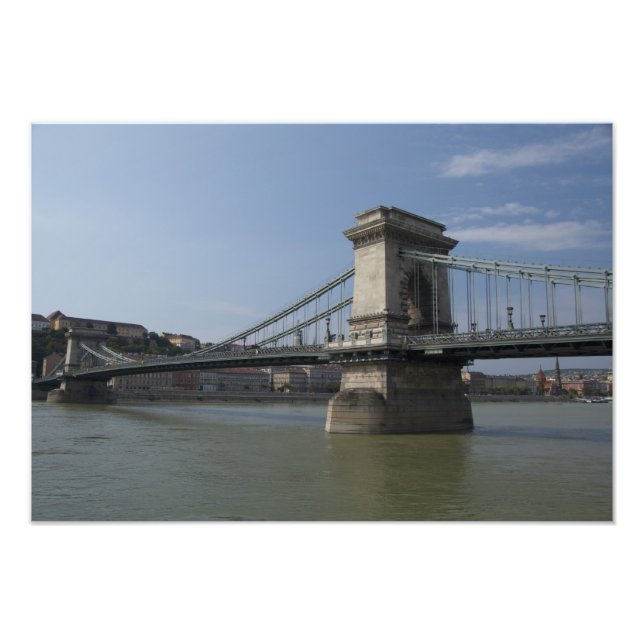 Ungern, huvudstad Budapest. Historisk 3 Fototryck (Framsidan)