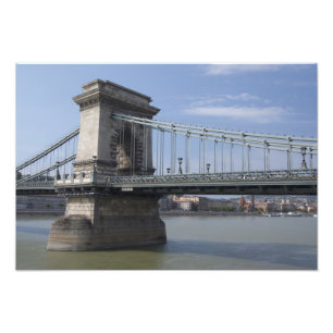 Ungern, huvudstad Budapest. Historisk Fototryck