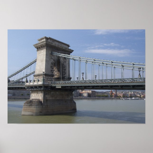 Ungern, huvudstad Budapest. Historisk Poster (Framsidan)