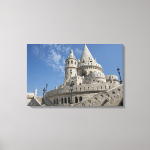 Ungern, huvudstaden Budapest. Buda, Slott 2 Canvastryck