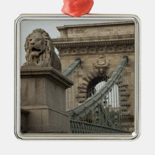 Ungern, huvudstaden Budapest. Historisk 2 Julgransprydnad Metall