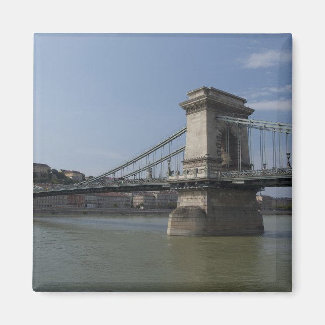 Ungern, huvudstaden Budapest. Historisk 3 Magnet (Framsidan)