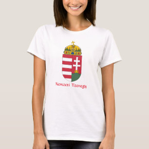 Ungern Jackar Arm Nemzeti Tizenegy T-Shirt