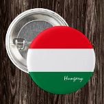 Ungern, knapp, patriotisk ungersk Flagga Knapp<br><div class="desc">Knappar: Ungern och Ungerns Flagga - kärlek mitt land,  resa,  helgdag,  landpatrioter/sportfantaster</div>