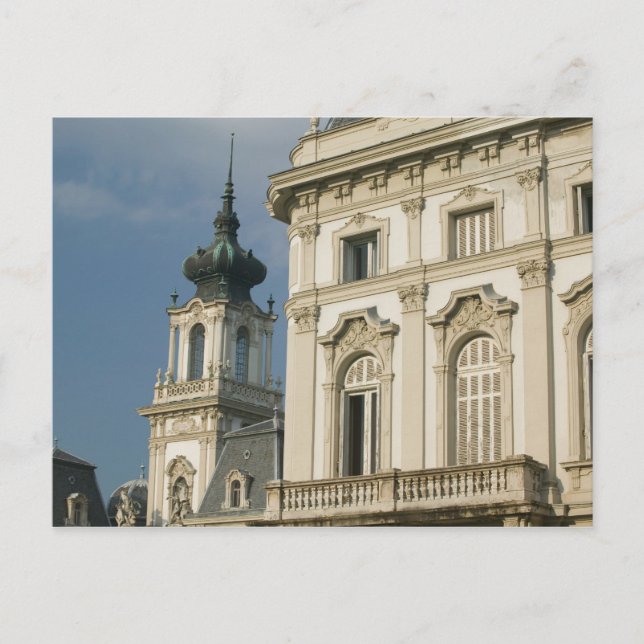 UNGERN, Lake Balaton-regionen, KESZTHELY: Vykort (Framsida)