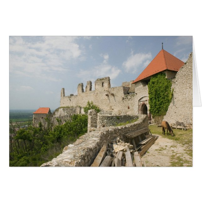 UNGERN, Lake Balaton-regionen, SUMEG: Sumeg Hälsningskort (Framsidan Horizontal)